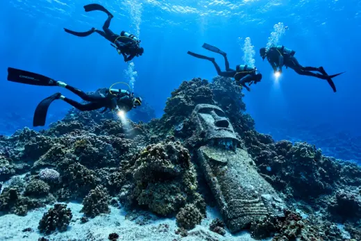 Moai submarino