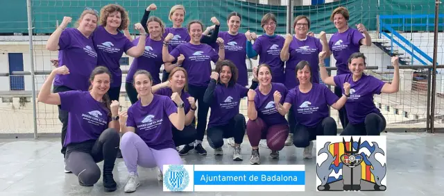SASBA Badalona celebra el 8M amb una jornada de salut i preparació física per al busseig