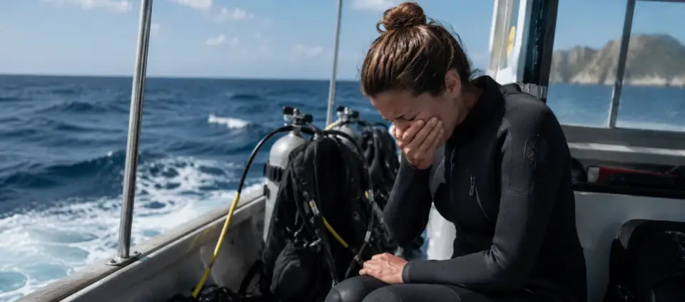 Marearse en el barco antes de bucear: por qué ocurre y cómo evitar que arruine la inmersión