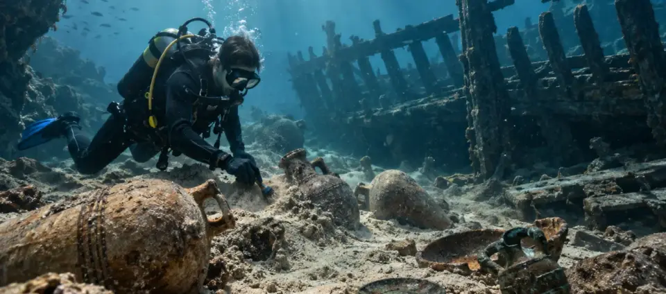 "Naufragios. Arqueología sumergida": el mar como el mayor museo del mundo